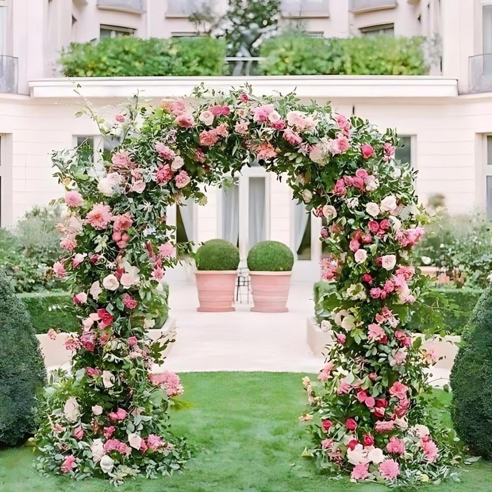 Wedding Garden Arch Arbor Trellis Archway For Climbing Plants Rack