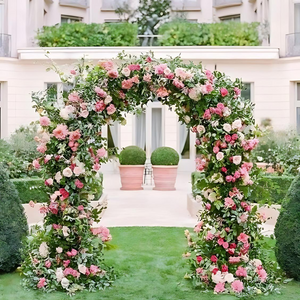 Wedding Garden Arch Arbor Trellis Archway For Climbing Plants Rack