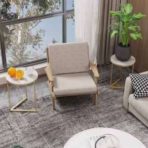 Modern Nesting Coffee Side Table Set
