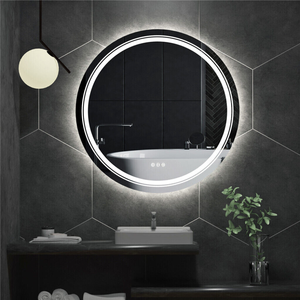 Waterproof Round Design Smart Led Bathroom Mirror