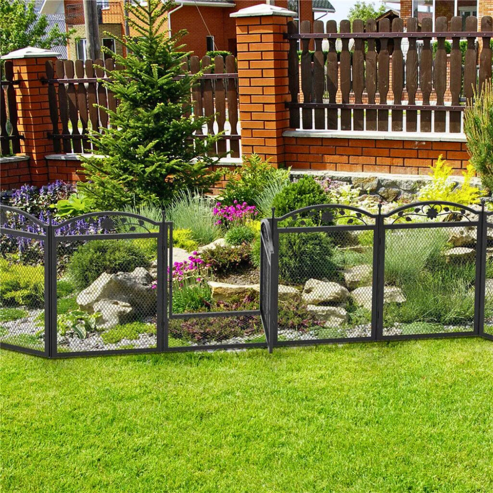 8 Panel Diy Heavy Duty Dog Playpen With Waterproof Pad