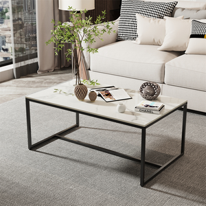 Rectangular Marble Coffee Table