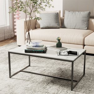 Rectangular Marble Coffee Table