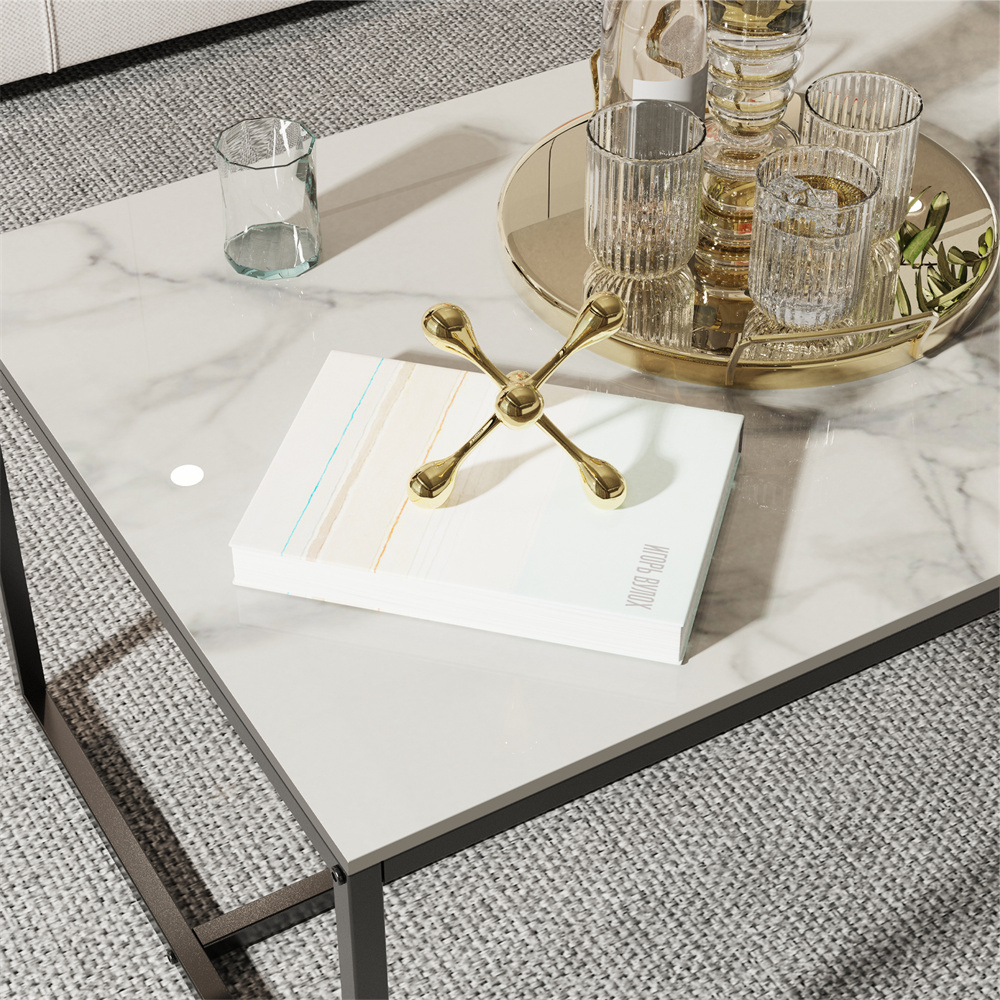 Rectangular Marble Coffee Table