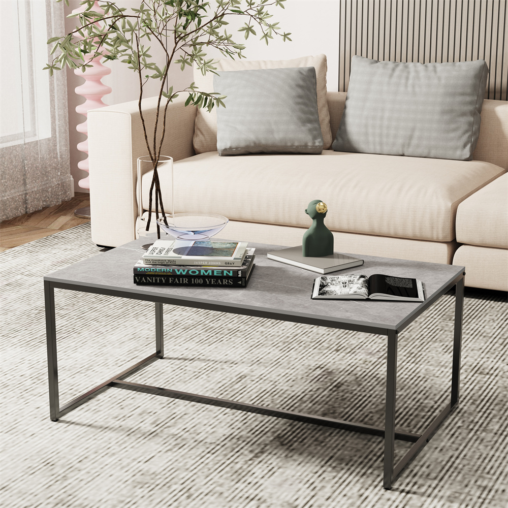 Rectangular Marble Coffee Table