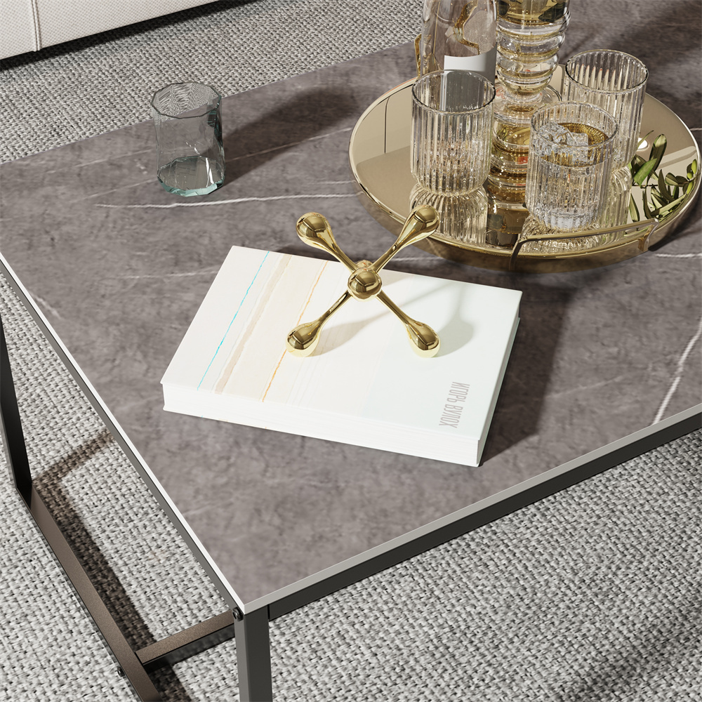 Rectangular Marble Coffee Table