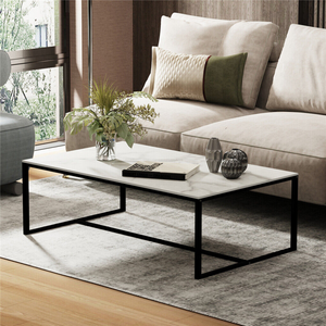 Rectangular Marble Coffee Table