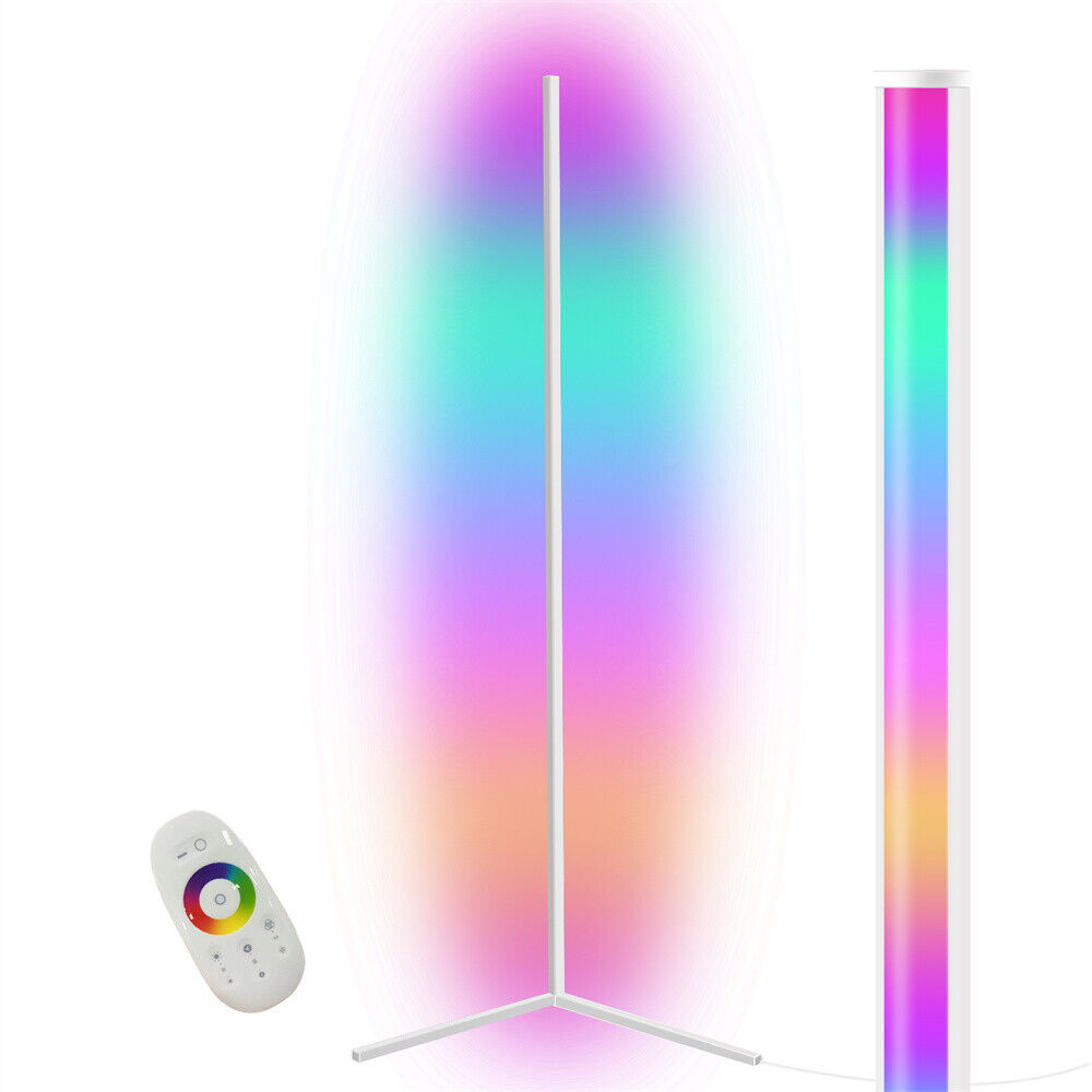 Rgb Led Floor Corner Lamp With Remote Control