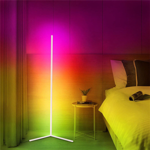 Rgb Led Floor Corner Lamp With Remote Control