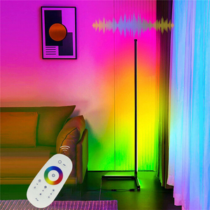 Rgb Led Floor Corner Lamp With Remote Control