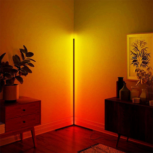 Rgb Led Floor Corner Lamp With Remote Control