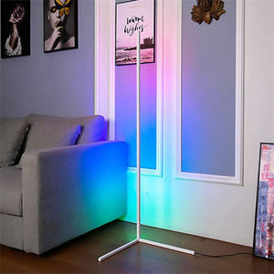 Rgb Led Floor Corner Lamp With Remote Control