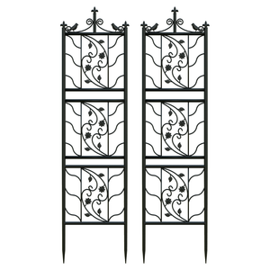 Metal Garden Trellis Tall Plant Climbing Lattice Fence