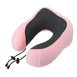 Soft Travel Pillow U Shaped Memory Foam Neck Cushion