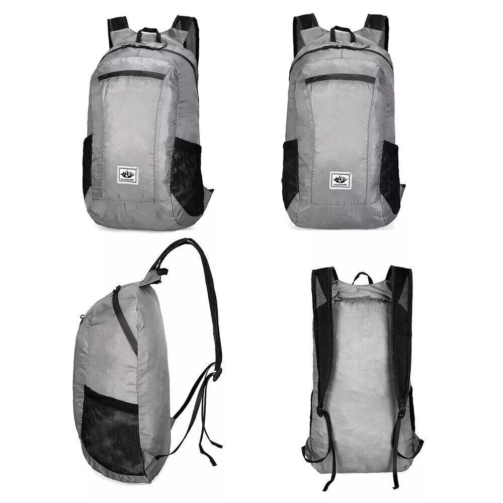 Outdoor Hiking Bag 20L Lightweight Foldable Waterproof Ultralight Backpack