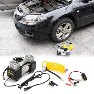 12V 150Psi Car Air Compressor Portable Tyre Deflator Inflator Pump 4Wd Truck