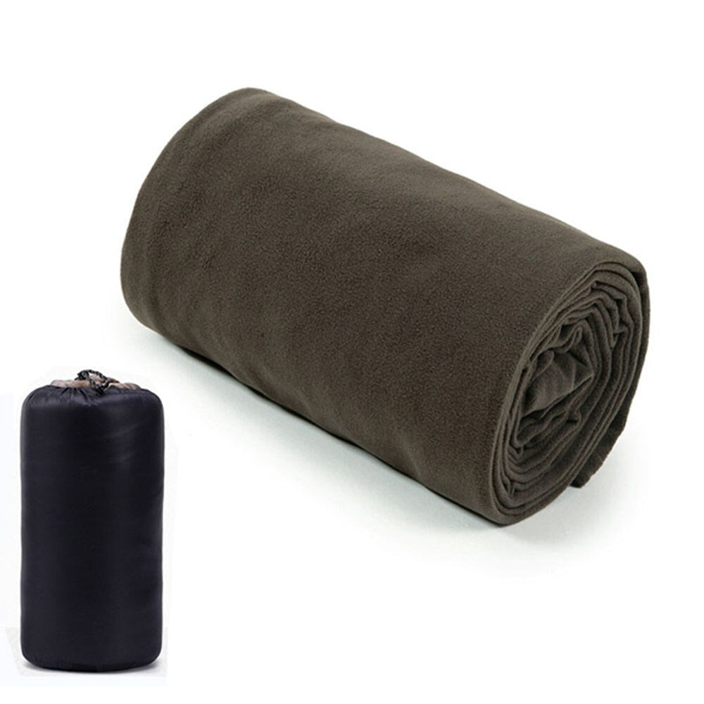 Ultra Light Portable Fleece Sleeping Bag Liner For Outdoor Camping