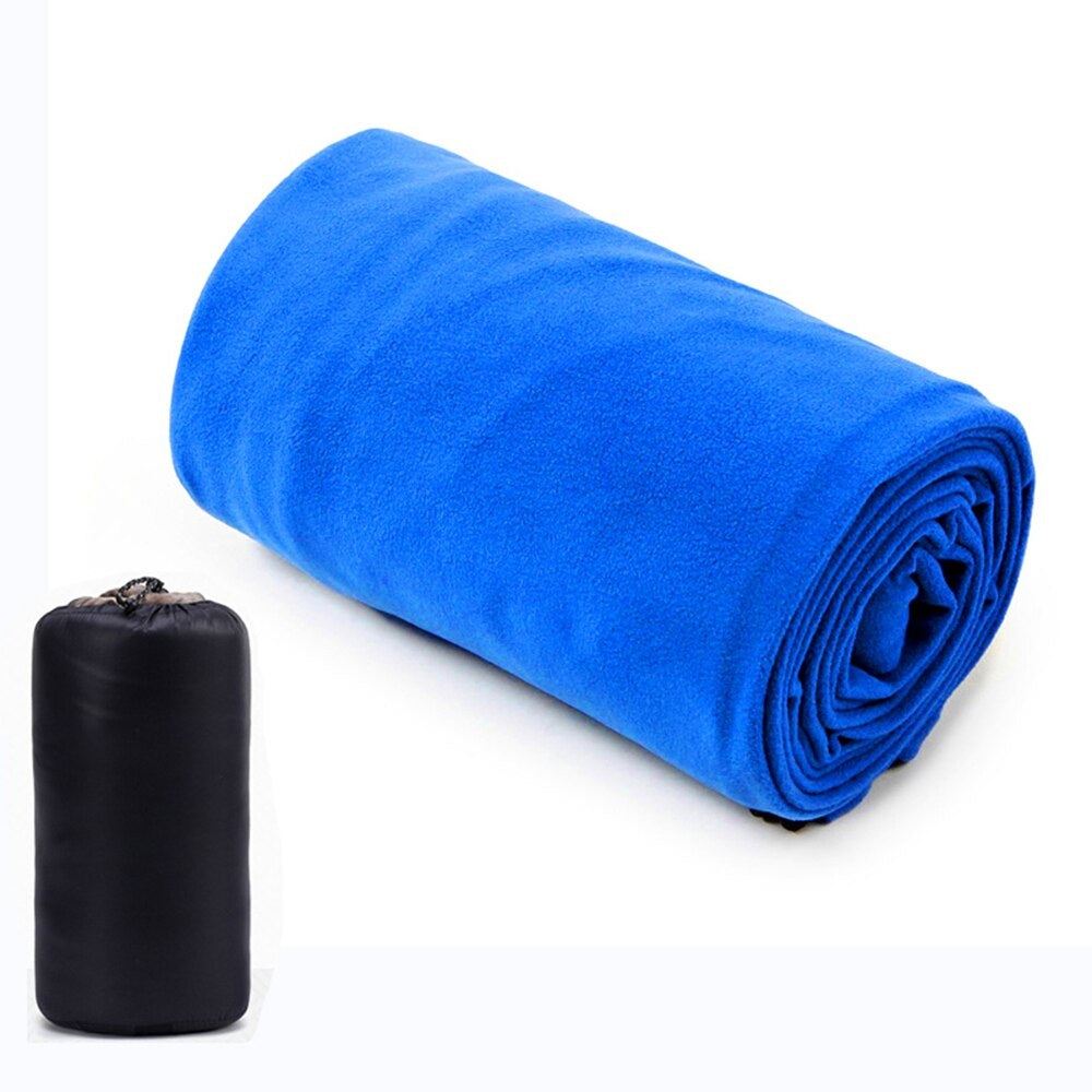 Ultra Light Portable Fleece Sleeping Bag Liner For Outdoor Camping