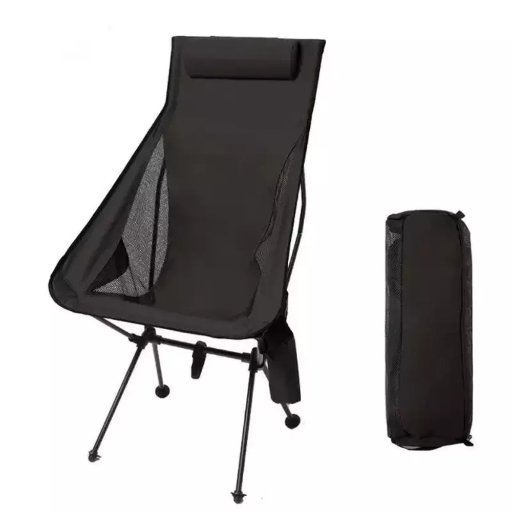 Ultra Light Camping Chair With Headrest