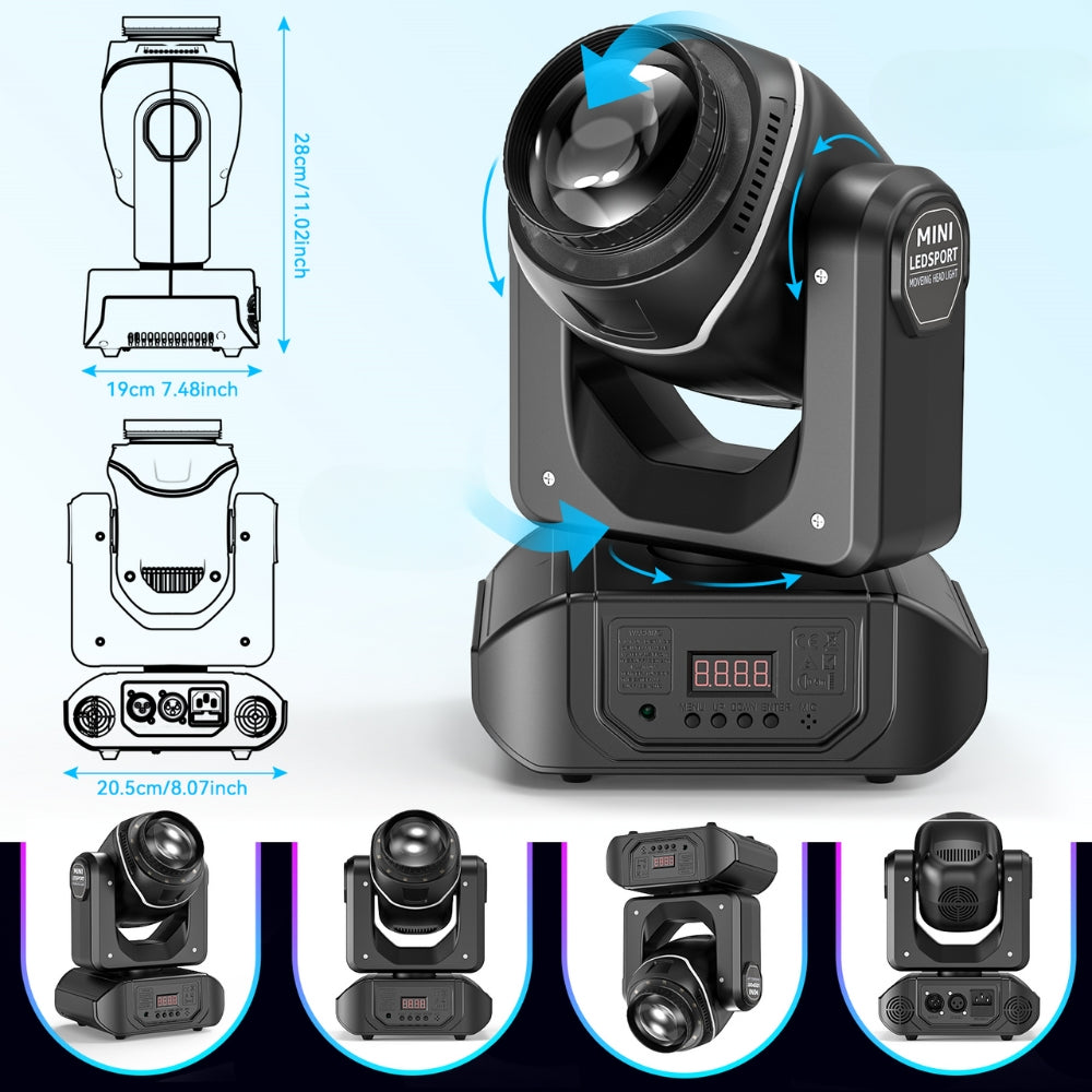 120W Beam Moving Head Light Led Stage
