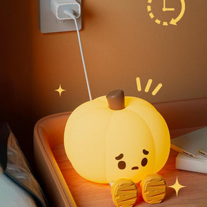 Pumpkin Night Light Dimmable Bedside Decor