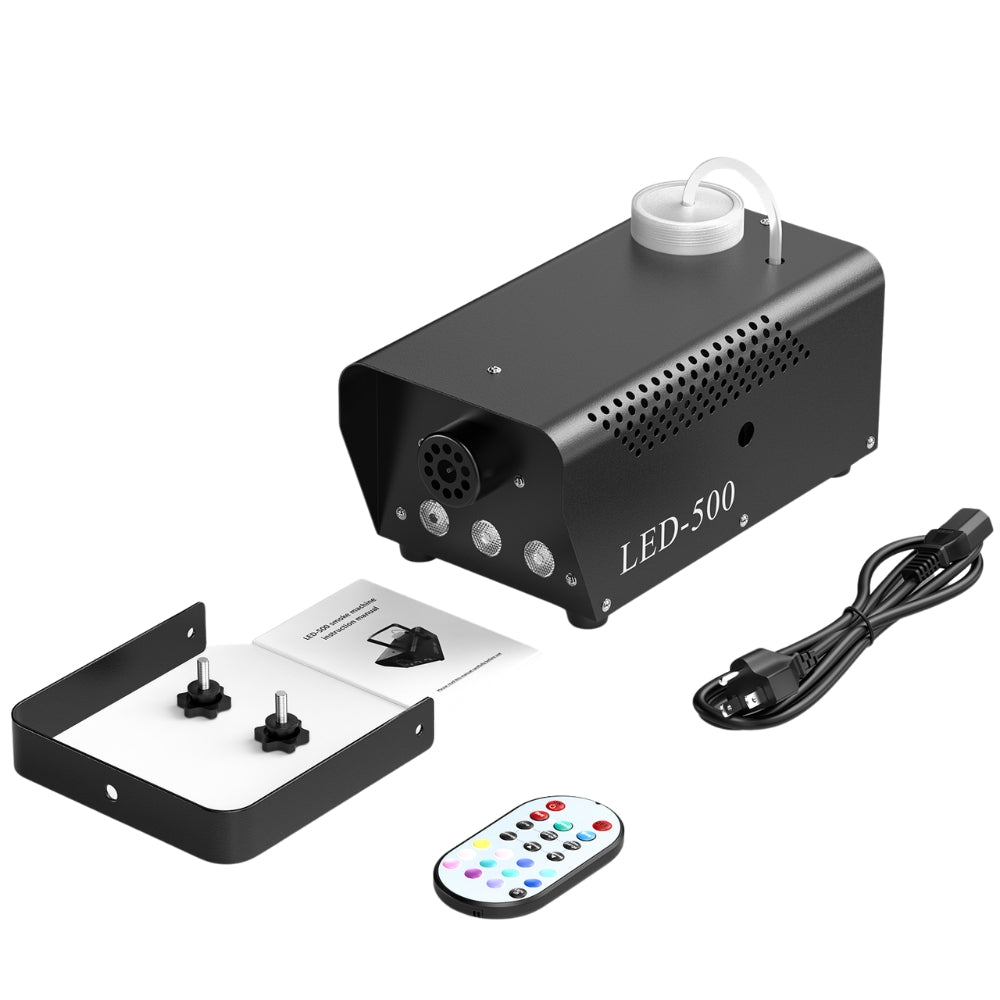 500W Fogger Stage Rgb Led Effect Dj Smoke Machine Disco Wedding Lights