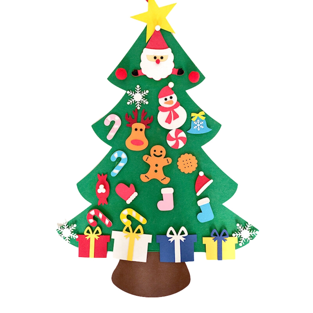 Diy Felt Christmas Tree Decoration For Home New Year Ornaments