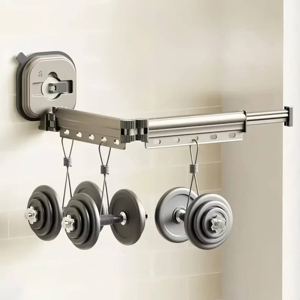 Wall Mounted Retractable Laundry Drying Rack