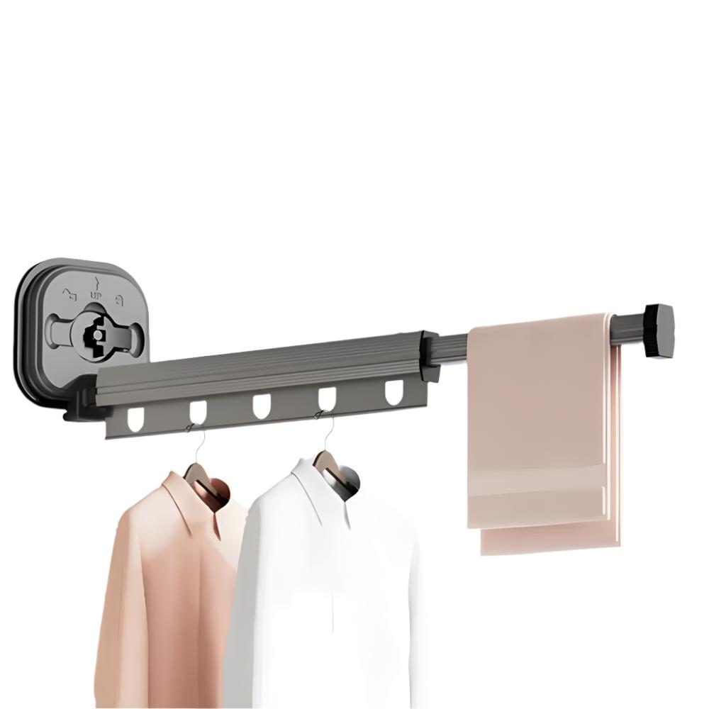 Wall Mounted Retractable Laundry Drying Rack