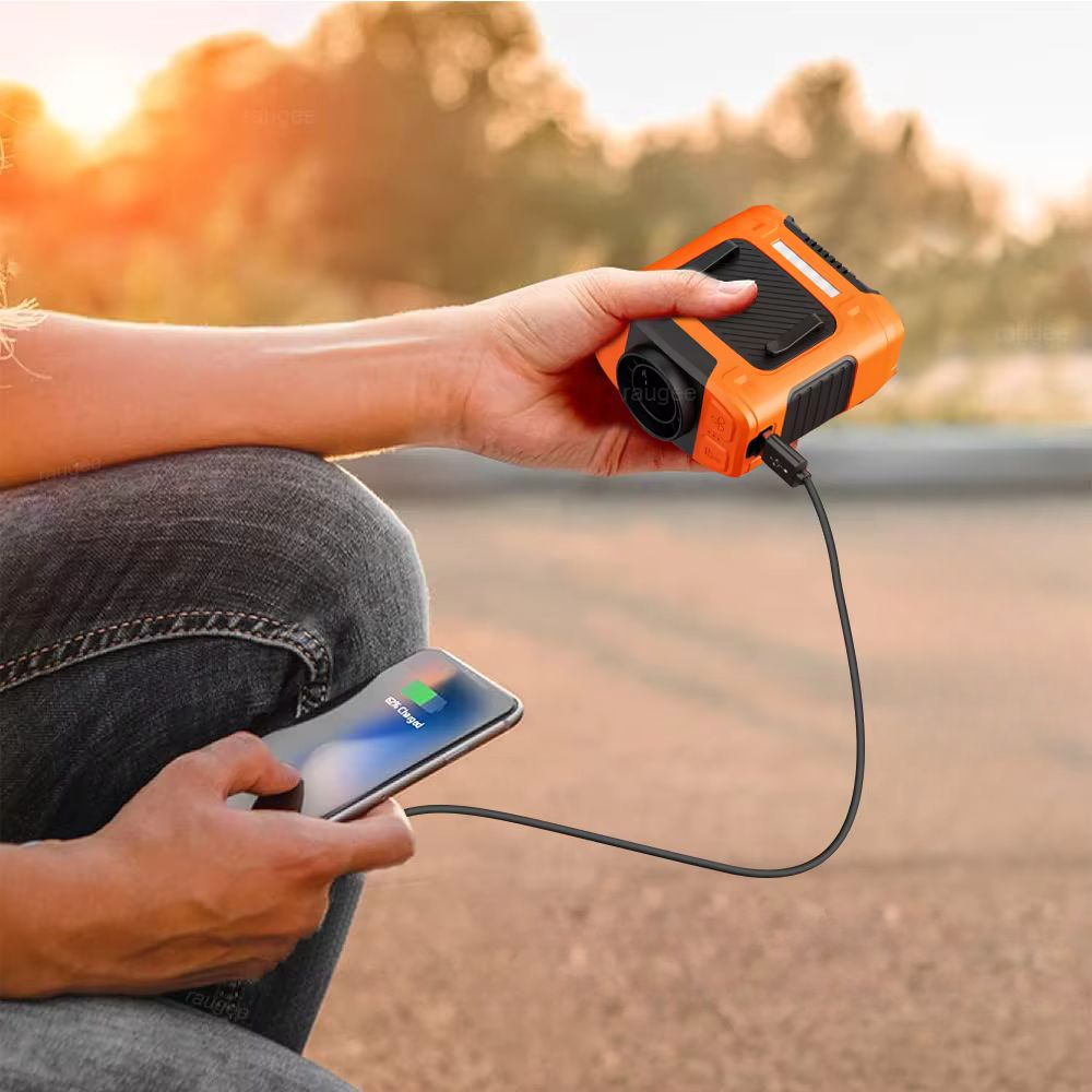 20000Mah Outdoor Waist Fan And Power Bank Convenient Portable Neck