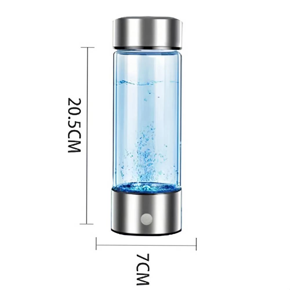 Updated 420Ml Electric Hydrogen Water Generator Bottle