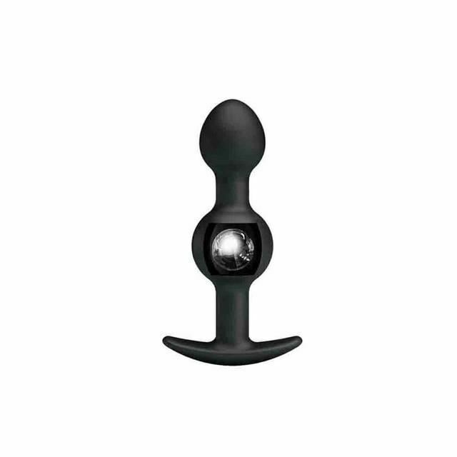 House Of Dasein Black Kegel Balls Butt Plug Vibrator Anal Beads Bdsm Training
