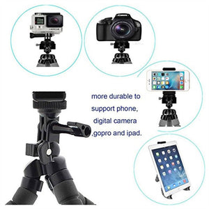 Mini Flexible Sponge Octopus Tripod Smartphone For Gopro 10 9 Camera Accessory