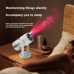 Projection Starry Sky Top Ambient Light Humidifier Portable Car Home Usb Spray