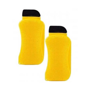 3 In 1 Silicone Dish Brush Washing Scrubber Yellow