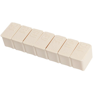 2Pcs Seven Grid Portable Pill Box