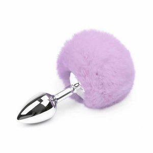 Fluffy Fox Bunny Tail Anal Plug Pet Play Bdsm Cosplay