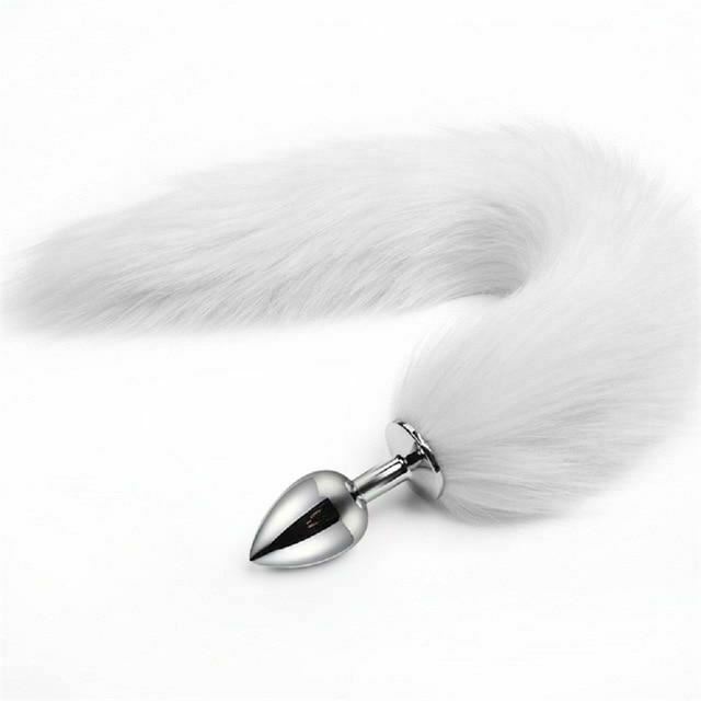 Fluffy Fox Bunny Tail Anal Plug Pet Play Bdsm Cosplay