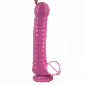 Textured Silicone Cock And Balls Dong Big Penis Anal Dildo Suction Cup Masturbation