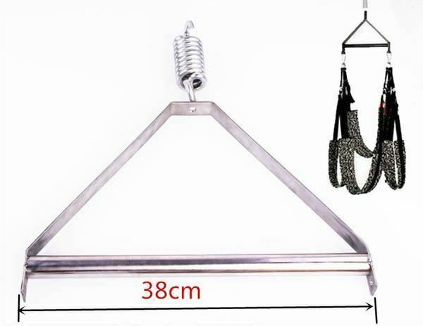 House Of Dasein Leopard Print Swing With Stainless Steel Tripod Sex Position Harness Bdsm