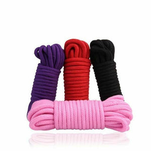 Soft Cotton Knitted Rope Bondage Kink Bdsm Fetish Restraints