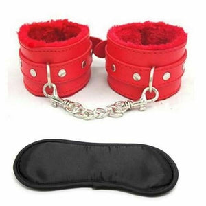 Blindfold Cuffs Set Sensory Deprivation Bondage Kink Bdsm Restraints