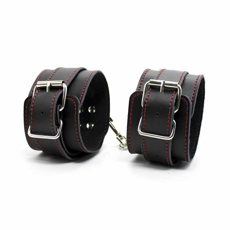 Bdsm Bondage Beginners Starter Kit Fetish Pack Mask Collar Cuffs Gag Restraints