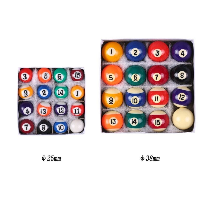 25Mm Children Billiards Table Balls Set