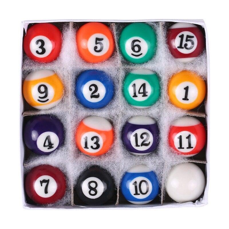 25Mm Children Billiards Table Balls Set