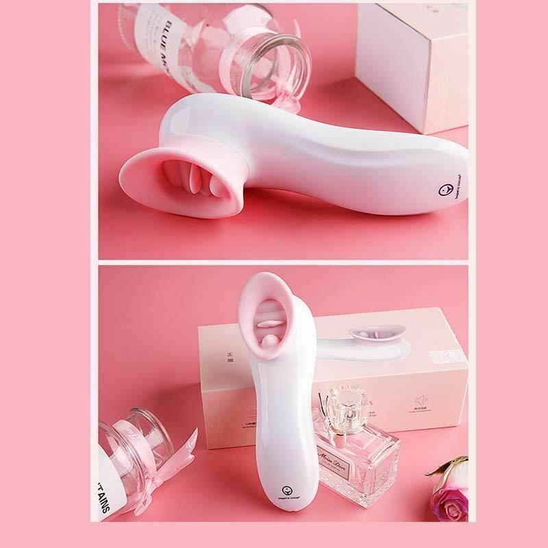 House Of Dasein 7 Mode Licking Vibrator Tongue Clitoral Woman Nipple Oral Adult Sex Toy