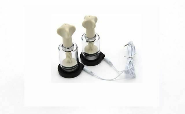 Electro Shock Nipple Clamps Suction Sound Butt Plug Cock Rings Bdsm