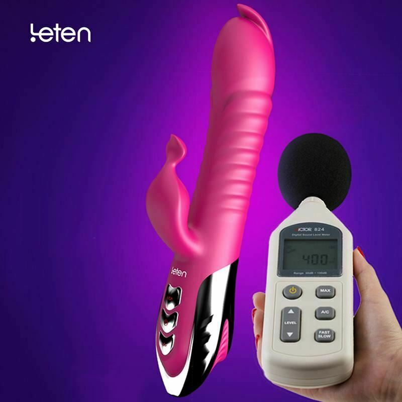 Heating Rabbit Vibrator With Flicking G Spot Stimulation Thrusting Orgasm