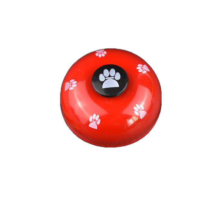 Pet Training Dinner Bell Paw Presser Dog Reminder Feeding