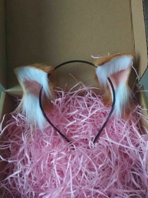 Sexy Kitten Ears Headband Bdsm Pet Fox Puppy Cat Cosplay